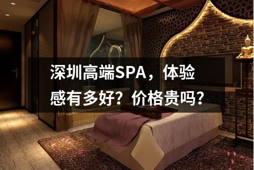 深圳高端SPA,体验感有多好?价格贵吗?